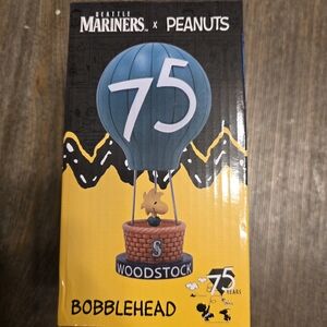 Woodstock 75th Anniversary Blue & Yellow Bobblehead
